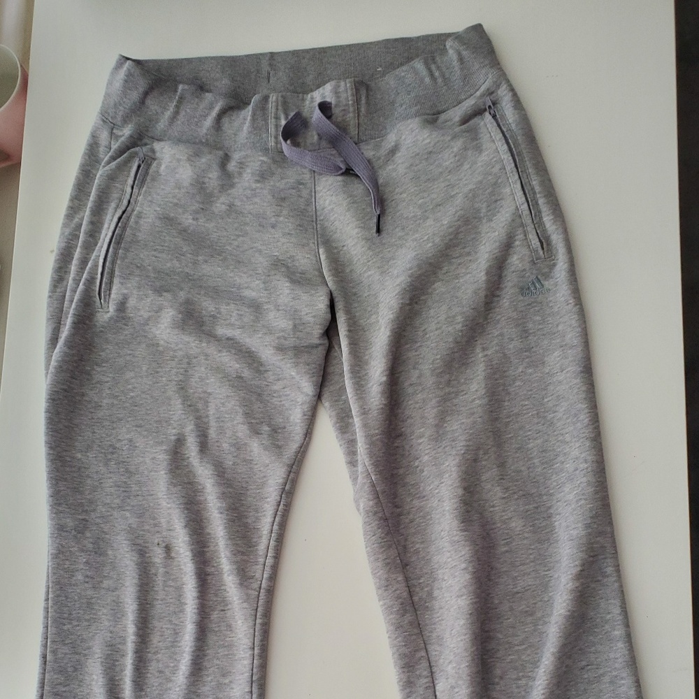 Grey Adidas Sweatpants